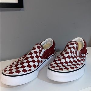 Checkered Vans